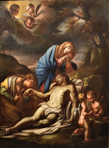 Il Compianto su Cristo della Vergine con la Maddalena